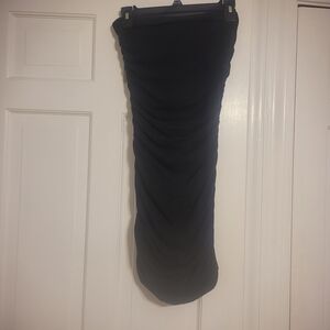 Express Strapless Ruched Minidress